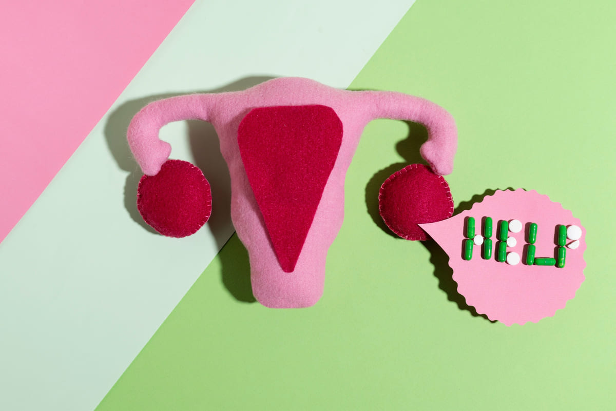 keçeden yapılmış yumurtalık şablonu