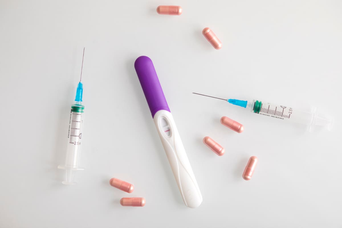 örnek gebelik testi, enjeksiyon, hap görseli